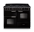Rangemaster CLDLO110DFPCBL/CM1 14707 New Classic Deluxe OC 110 Dual Fuel Charcoal Black Chrome