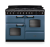 Rangemaster CLDLO110DFPSTB/AB1 18327 New Classic Deluxe OC 110 Dual Fuel Stone Blue Antique Brass