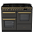 Rangemaster ESDLO110DFPGBL/AB1 Estel Deluxe OC 110cm Dual Fuel Gloss Black