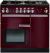 Rangemaster PROP90NGFCY/C 91940 Professional Plus 90 Natural Gas Range Cooker in Cranberry/Chrome