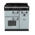 Rangemaster CL90DFPMSB/CM1 14153 New Classic 90 Dual Fuel Misty Blue Chrome