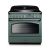 Rangemaster CLAS90FXEIMG/C 131700 CLASSIC FX 90 IND MINERAL GREEN/CHR GB/IE