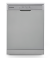 Montpellier MDWD1354S 60cm Freestanding Dishwasher in Silver