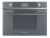 Smeg SF4102MCS 45cm Height Linea Silver Glass Compact Combination Multifunction Microwave Ovenwith14