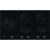 Whirlpool GOWL958/NB W Collection Gas On Glass 90 Cm Cast Iron, Flexi Lame Full Width Grids