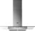 Zanussi ZHC92653XA 90cm Square glass chimney Hood, Metal Grease Filter. Push Button Controls, LED l