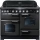 Rangemaster CDL110EICB/C 128540 Charcoal Black 110 Classic Deluxe Induction Range Cooker
