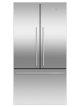 Fisher_Paykel RF610ADJX7 Fridge Freezer French Door 900mm, Designer Handle, Stainless Steel - Ice On