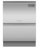 Fisher_Paykel DD60D2HNX9 Dishwasher DishDrawer? Double, 12 Place Settings, Stainless Steel, Recessed