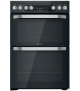 Hotpoint HDM67V9HCB/U 60Cm Electric Double Cooker, Solar Plus Grill, Multiflow Main