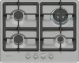 Neff T26GKH8N0 60cm, 4 burners, 3.3kW Wok, 2 Dishwasher suitable cast iron pan supports, new standar
