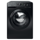 Indesit MTWC81495BKUK MyTime Washing Machine - Black - 8kg - 1400rpm - B Rated - MTWC 81495 BK UK