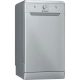 Indesit DF9E1B10SUK Slimline DF9E 1B10 S UK Freestanding Dishwasher - Silver