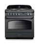 Rangemaster CLASSIC FX 90 Dual Fuel Slate Chrome Trim