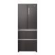 Haier HFR3718ENMD 70cm 60/40 Total No Frost Fridge Freezer - Dark Inox