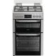 Hotpoint HDG6GDC2TWX Gas Double Cooker 60CM - Stainless Steel
