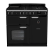 Rangemaster CL100DFPGBL/CM1 14190 New Classic 100 Dual Fuel Gloss Black Chrome