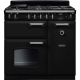 Rangemaster CL90DFPGBL/CM1 14150 New Classic 90 Dual Fuel Gloss Black Chrome