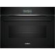 Siemens CM724G1B1B Compact 45 Oven with Microwave Black with steel trim