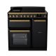 Rangemaster ESDL90EIPGBL/AB1 Estel Deluxe 90cm Induction Gloss Black