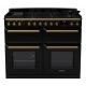 Rangemaster ESDLB110DFPGBL/AB1 Estel Deluxe BC 110cm Dual Fuel Gloss Black