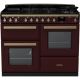 Rangemaster ESDLO110DFPBOR/AB1 Estel Deluxe OC 110cm Dual Fuel Bordeaux