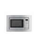 Smeg FMI017X S-Steel Stainless Steel 17 Litre Built-In Microwave Oven With Grill Complete With Frame