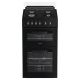 Hotpoint HDG5GCB Gas Double Cooker 50CM - 59L / 29L - Black