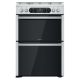 Hotpoint HDM67G8C2CXUK Inox Double Oven Dual Fuel