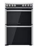 Hotpoint HDM67V8D2CX Inox 60Cm Electric Double Fan Cooker