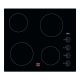 Aeg HK614000CB 60cm Ceramic Hob, 4 Cooking Zones, Rotary side controls