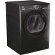 Hoover HLEC9DGB-80 Black H-Dry 300 9kg Condenser Tumble Dryer, Black, Sensor dry, NFC