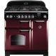 Rangemaster CLA90NGFCY/C 116740 Classic 90cm Gas Range Cooker in Cranberry and Chrome