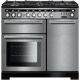 Rangemaster EDL100DFFSS/C 100cm Duel Fuel Encore Deluxe Range Cooker 117250 Stainless Steel and Chrome