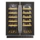 Hoover HWCB 60D 60cm dual zone wine cooler black