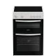 Indesit IDE6VMW Electric Double Cooker 60CM - 69L / 36L with Easy Clean Enamel