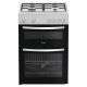 Indesit ITG6GW Gas Twin Cooker 60CM - 72L with Auto Ignition