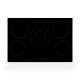 Montpellier MCH77 77cm Ceramic Touch Control Hob, 5 Zones With Cable