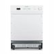 Montpellier MDI655W White 60Cm Semi Intergrated Dishwasher