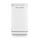 Montpellier MDW1054W White Slimline Dishwasher