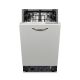 Montpellier MDWBI4553 Built-in/ Integrated Built-in Dishwasher Slimline