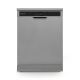 Montpellier MDWD1464S 60cm Freestanding Dishwasher in Silver