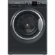 Hotpoint NSWM1045CBSUKN Black 10kg Freestanding Washing Machine
