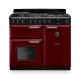 Rangemaster CLDL100DFPBOR/CM1 14645 New Classic Deluxe 100 Dual Fuel Bordeux Chrome