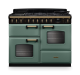 Rangemaster CLDLO110DFPMGR/AB1 18326 New Classic Deluxe OC 110 Dual Fuel Mineral Green Antique Brass