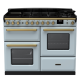 Rangemaster ESDLO110DFPMSB/AB1 Estel Deluxe OC 110cm Dual Fuel Misty Blue