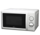 Igenix IG2083 White Compact Microwave With Stainless Steel Cavity 