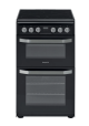 Hotpoint HD5V93CCB Black 50 Electric Double Oven Cooker