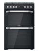 Hotpoint HDM67G9C2CB Black Dual Fuel Double Cooker