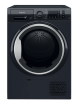 Hotpoint NTM1192BSKUK 9kg Crease Care Heat Pump Dryer NT M11 92BSK - Black